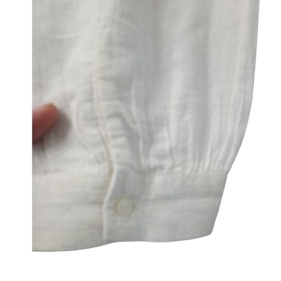 J.Crew Tunic Lightweight 100% Cotton Sheer Blouse - Picture 6 of 6